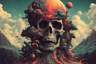 design awesome album cover art