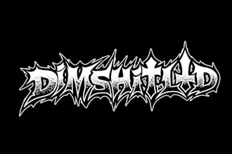 create hardcore or metal band logo design