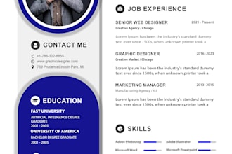 make standard CV in adobe photoshop