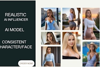 do realistic ai influencer model for instagram fanvue ai onlyfans flux ai