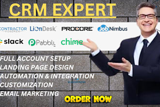 setup bluebeam jobber zoho  jobnimbus  dubsado apptivo salesorce honeybook