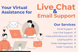 provide quick response chat and email support