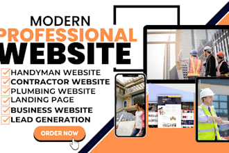 generate converting handyman lead handyman landing page handyman website design