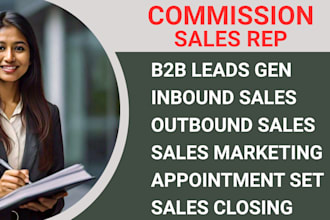 do b2b, b2c high ticket sales, online sales rep, commission online sales closer