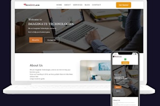 design hvac, roofing, construction, real estate, plumbing, contractor website