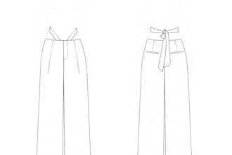 draw advanced technical drawing