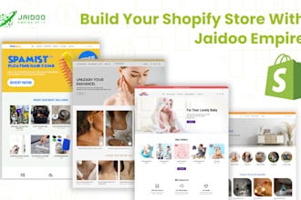 create shopify ecommerce store for businesses