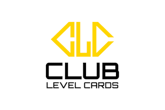 design eye catching level card logo for your brand