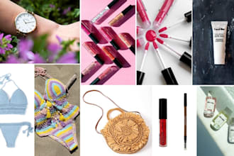 take professional product photos in studio or outdoor