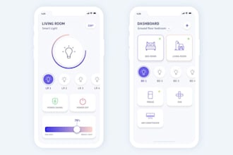 snapchat clone app, solar app, construction app, llc app, iot app