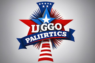 create patriotic and political logo