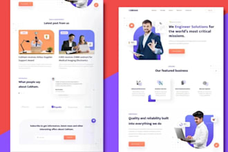 build a clean and modern wordpress website
