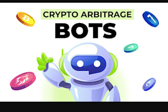 setup arbitrage trading bot, ai trading bot, python bot support both dex and cex