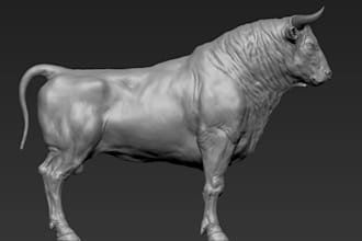 sculpt 3d model,3d sculptor,3d printing,zbrush model,action figures,bitbash,ztl