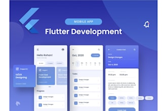 develop flutter app fix flutter bug fix flutterflow reskin app dating app ios