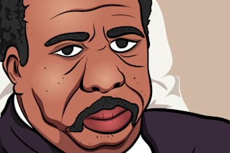 make you a vector art of your meme