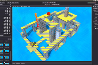 game map,gdscripts,blueprints and environments,terrain design in godot engine