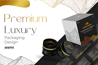 do premium product packaging and box designs 24 hours delivery