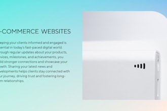 full stack e commerce website development , bug fix services