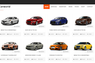 be your car dealer ecommerce website expert car accessories store car dealership