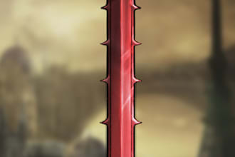 draw concepts for sci fi and fantasy weapons