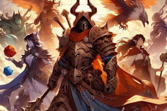 draw your dnd character art