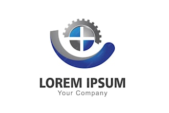 design modern industrial brand logo
