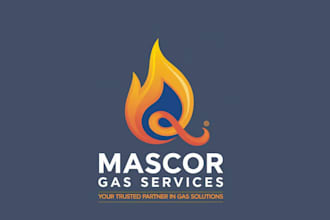 make stand out gas services logo for you