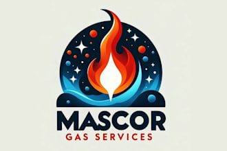 design gas supplies services logo for your business