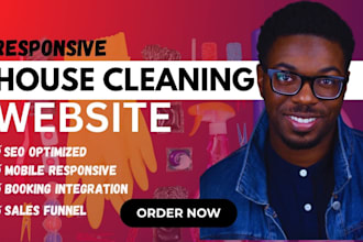 build cleaning website, house cleaning, office cleaning, booking koala website