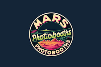 design icon sustainability photo booth logo