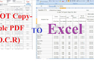 do data entry and copy pasting