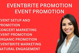 do social media campaigns, event management and webinar promotion