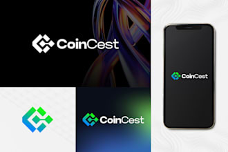 design modern saas startup, software, ai tech app, crypto, agency logo
