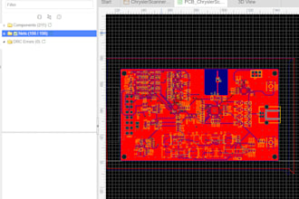 design pcb schematic and gerb in easyeda altium kicad
