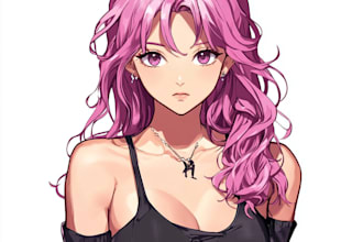 illustrate any character like manga