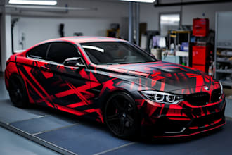 do professional  wrap design, vehicle wrap, car wrap design