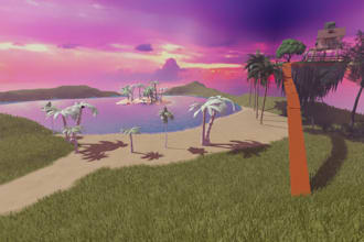 build roblox map, terrain map, tycoon map, city map and script for your game