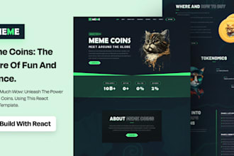 create solana meme coin website,pepe coin,crypto meme coin website,landing pages