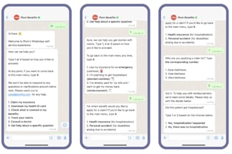build whatsapp and telegram bots for businesses and creators