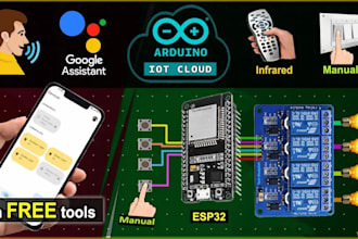 do esp32 software and hardware project for reasonable price