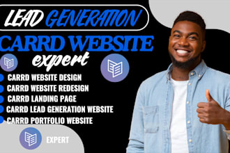 build minimalist carrd website design carrd landing page redesign, zoho website