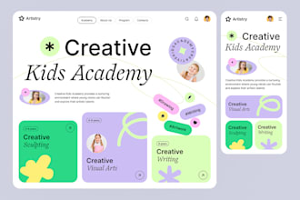develop fun and engaging kid learning app or website, educational app