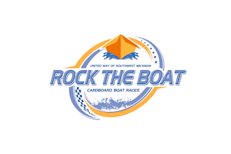 make a custom boat racing or regatta logo with a sleek look