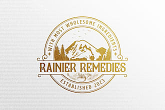 make a modern minimalist natural medical logo design