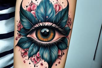 draw a realistic tattoo design