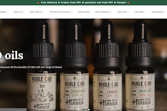 design cannabis website marijuana website cbd website cbd oil shopify store
