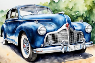 create realistic watercolor portrait style