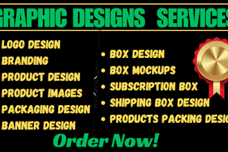 do business graphic design service logo illustration packaging label web images