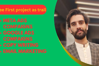 meta ads, google ads, campaign and copywriting